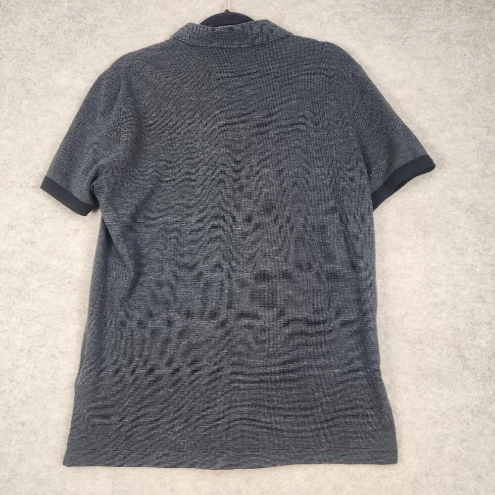 Banana Republic Men's Short Sleeve Shirt Size Large Retro Preppy Minimalist
